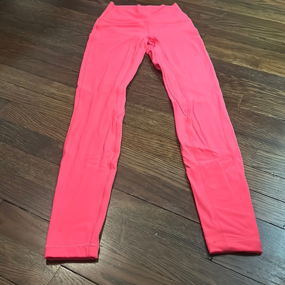 Pink lululemon leggings